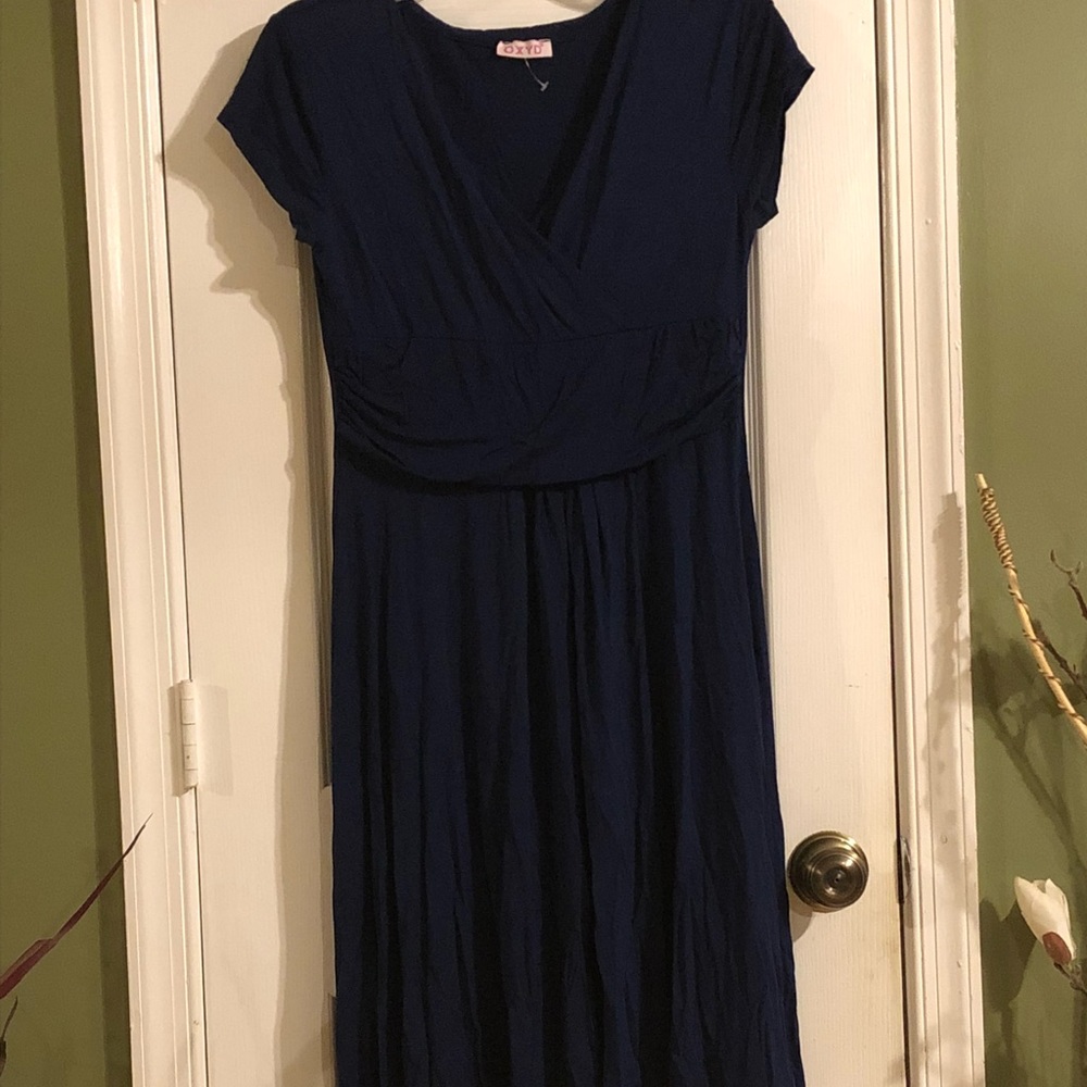 Blue dress